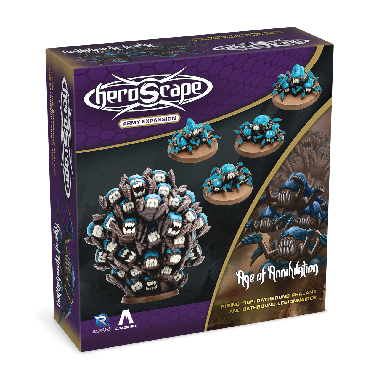 Heroscape: Rising Tide - Oathbound Phalanx and Oathbound Legionnaires Army Expansion