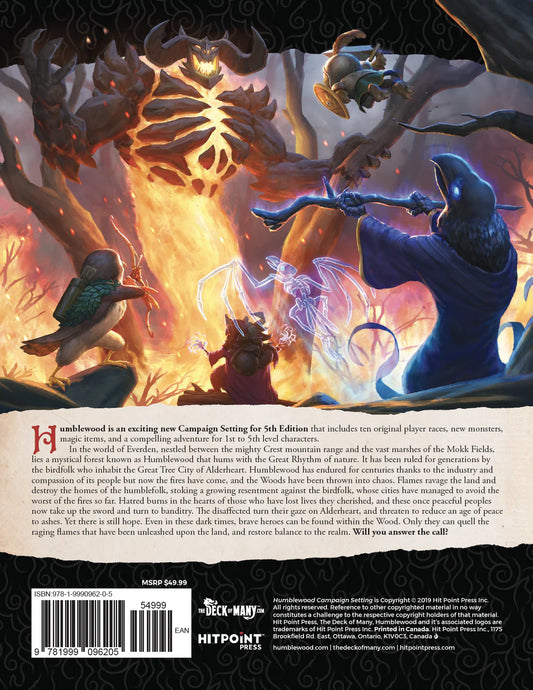 Humblewood Tales: Hardcover Campaign Setting (5E)
