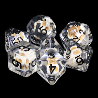 Foam Brain - Stone Skull Dice Set