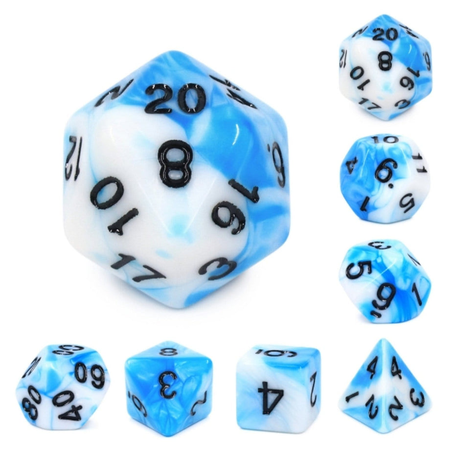 Foam Brain - Cumulus Cloud RPG Dice Set