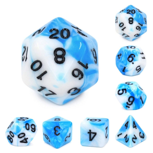 Foam Brain - Cumulus Cloud RPG Dice Set
