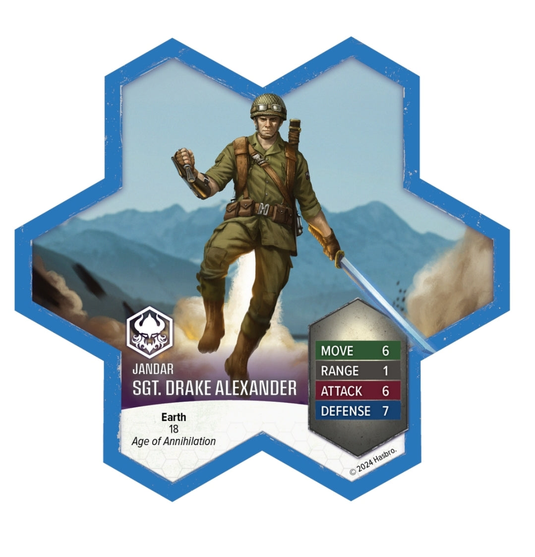 Heroscape: Sgt. Drake Alexander