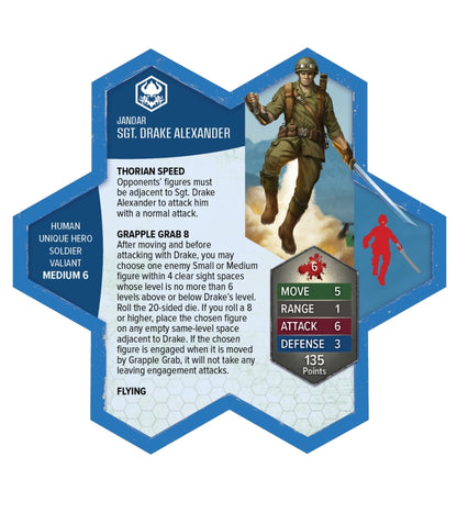 Heroscape: Sgt. Drake Alexander