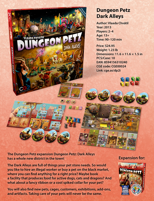 Dungeon Petz: Dark Alleys Expansion