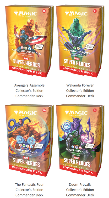 MTG - Marvel Super Heroes Collector Commander Deck