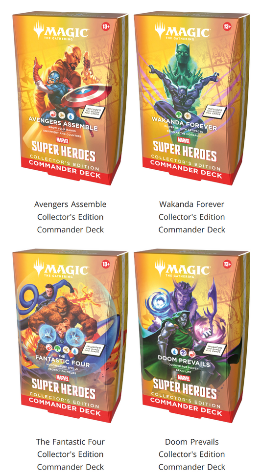 MTG - Marvel Super Heroes Collector Commander Deck