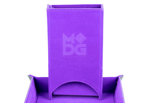 Fan Roll - Fold Up Dice Tower, Purple