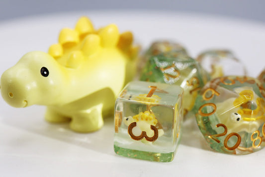 Foam Brain - Stegosaurus RPG Dice Set