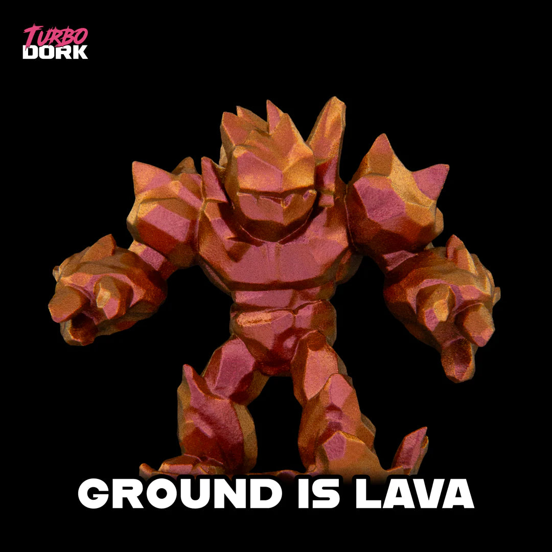 Turbo Dork Paints: Ground is Lava