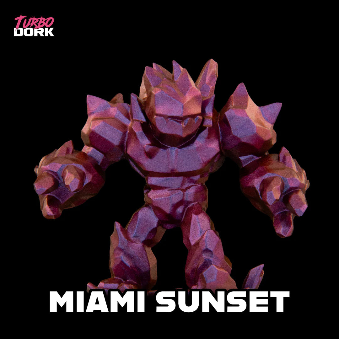 Turbo Dork Paints: Miami Sunset