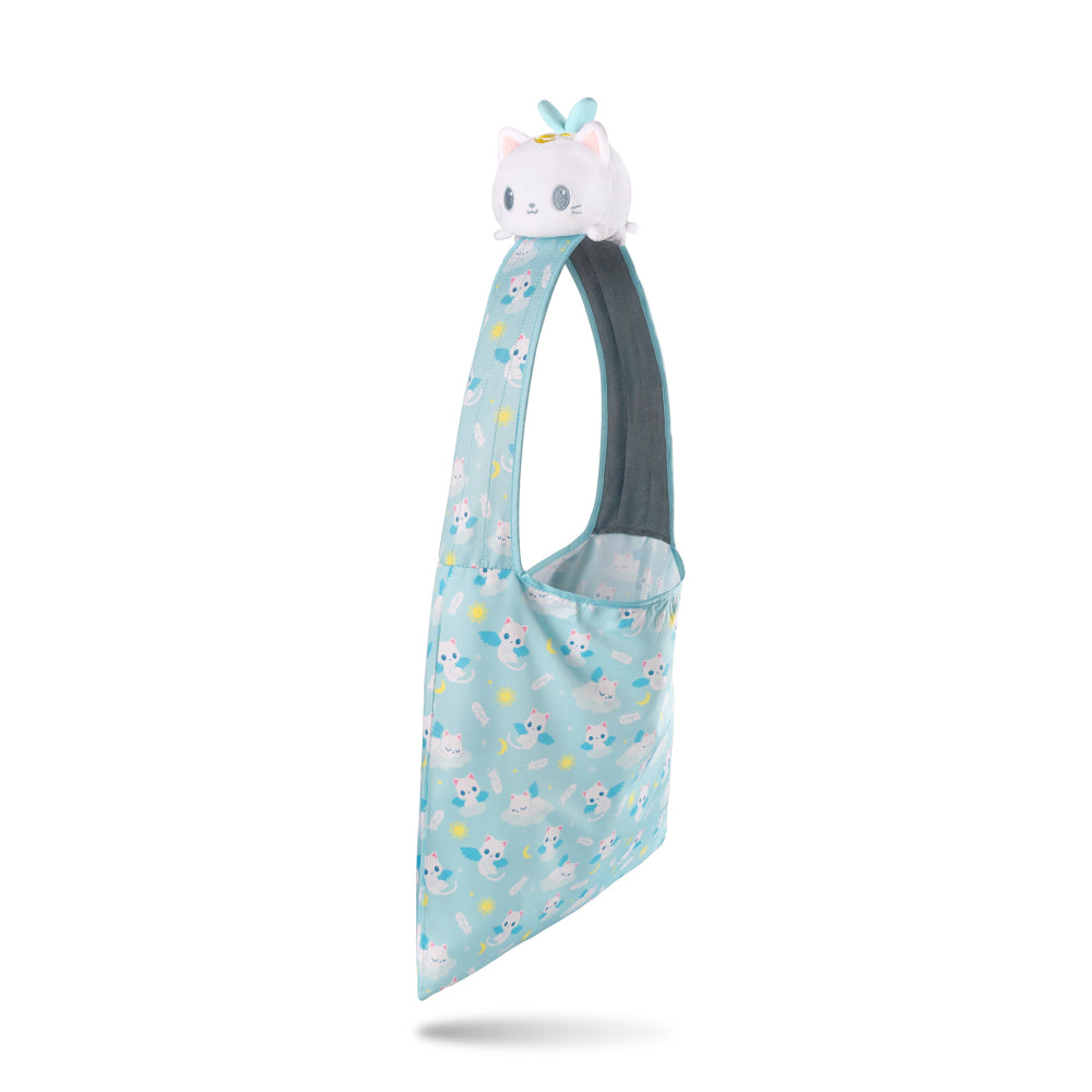 Tee Turtle - Plushie Tote White Angel Cat