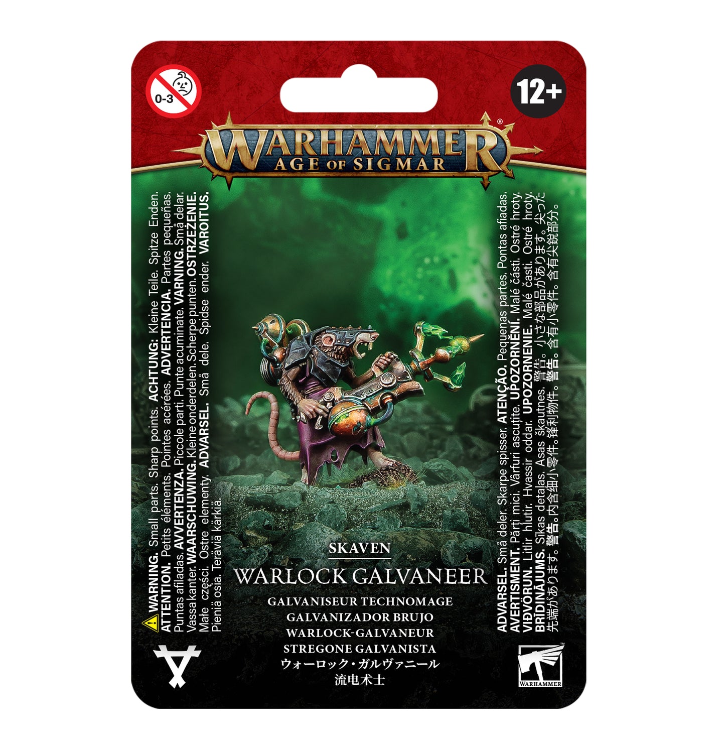 AOS -  Skaven Warlock Galvaneer