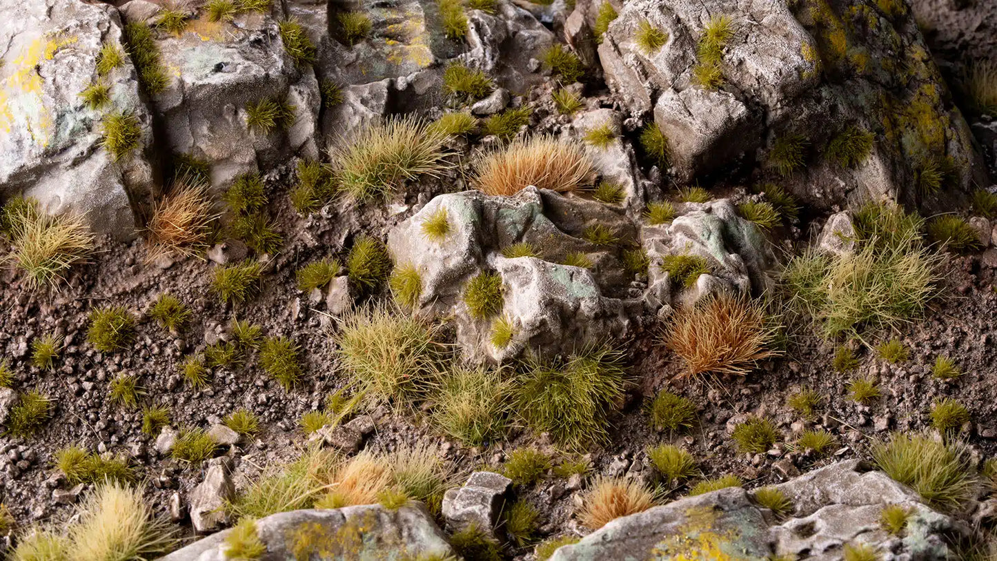 Tiny Dry Green 2mm Wild Grass Tufts