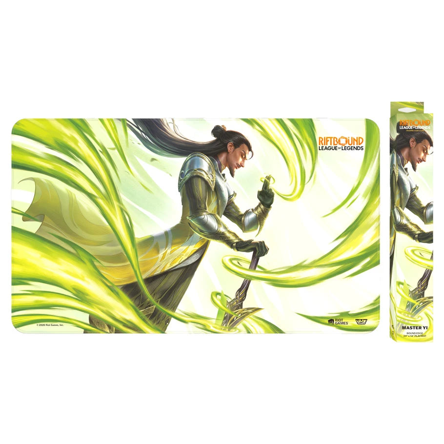 Riftbound League of Legends: Unleashed Vault Playmat, Master Yi Wuju Master