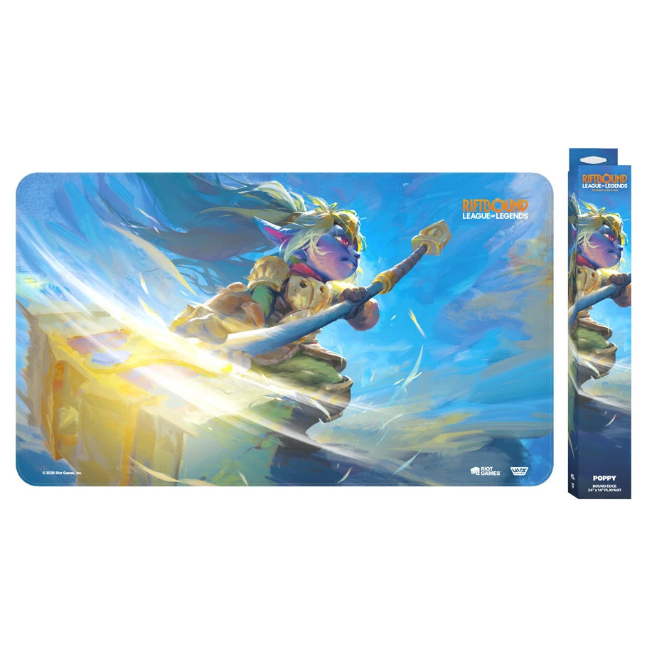 Riftbound League of Legends: Unleashed Vault Playmat, Poppy Keeper of the Hammer