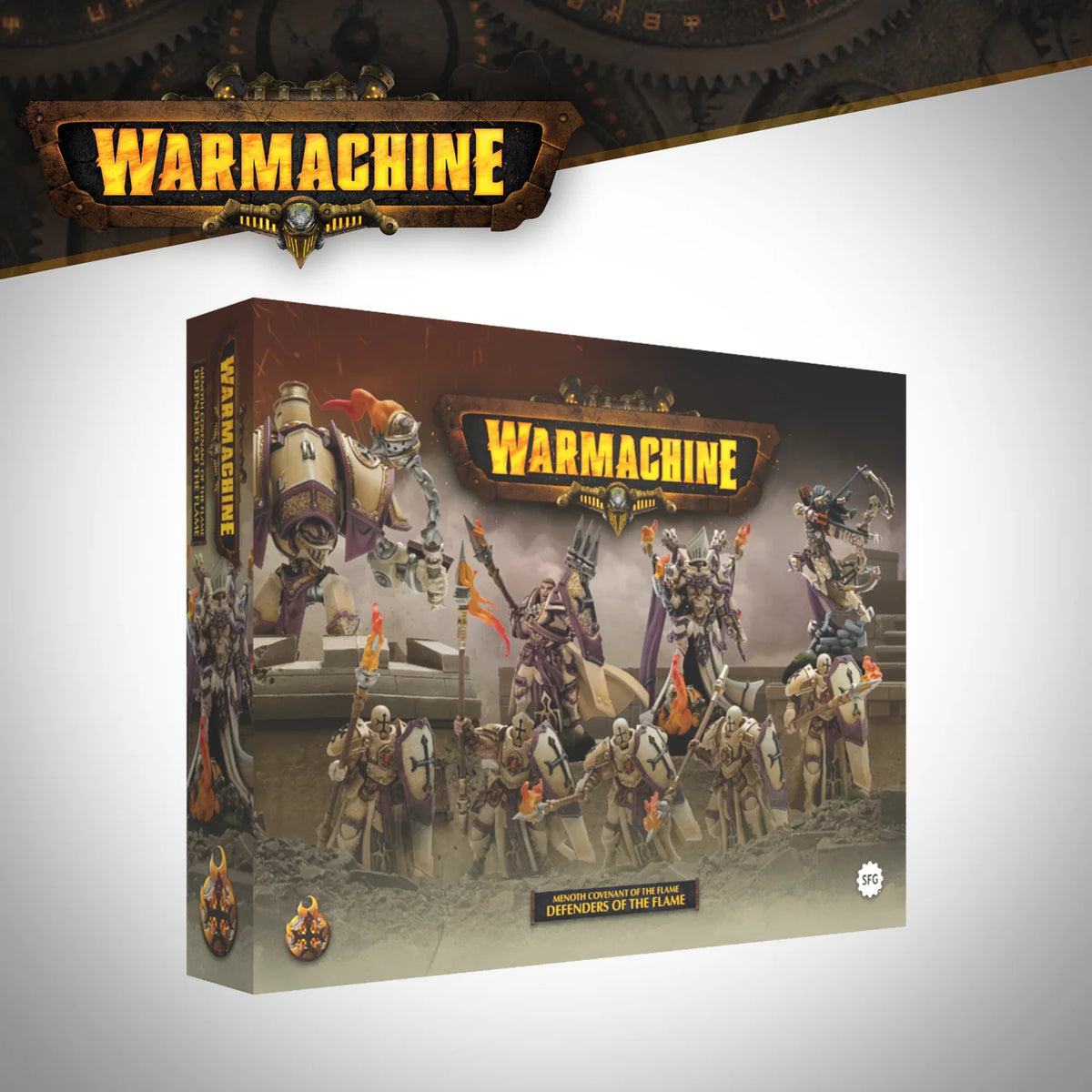 Warmachine: Protectorate of Menoth Covenant of the Flame: Defenders of the Flame Set