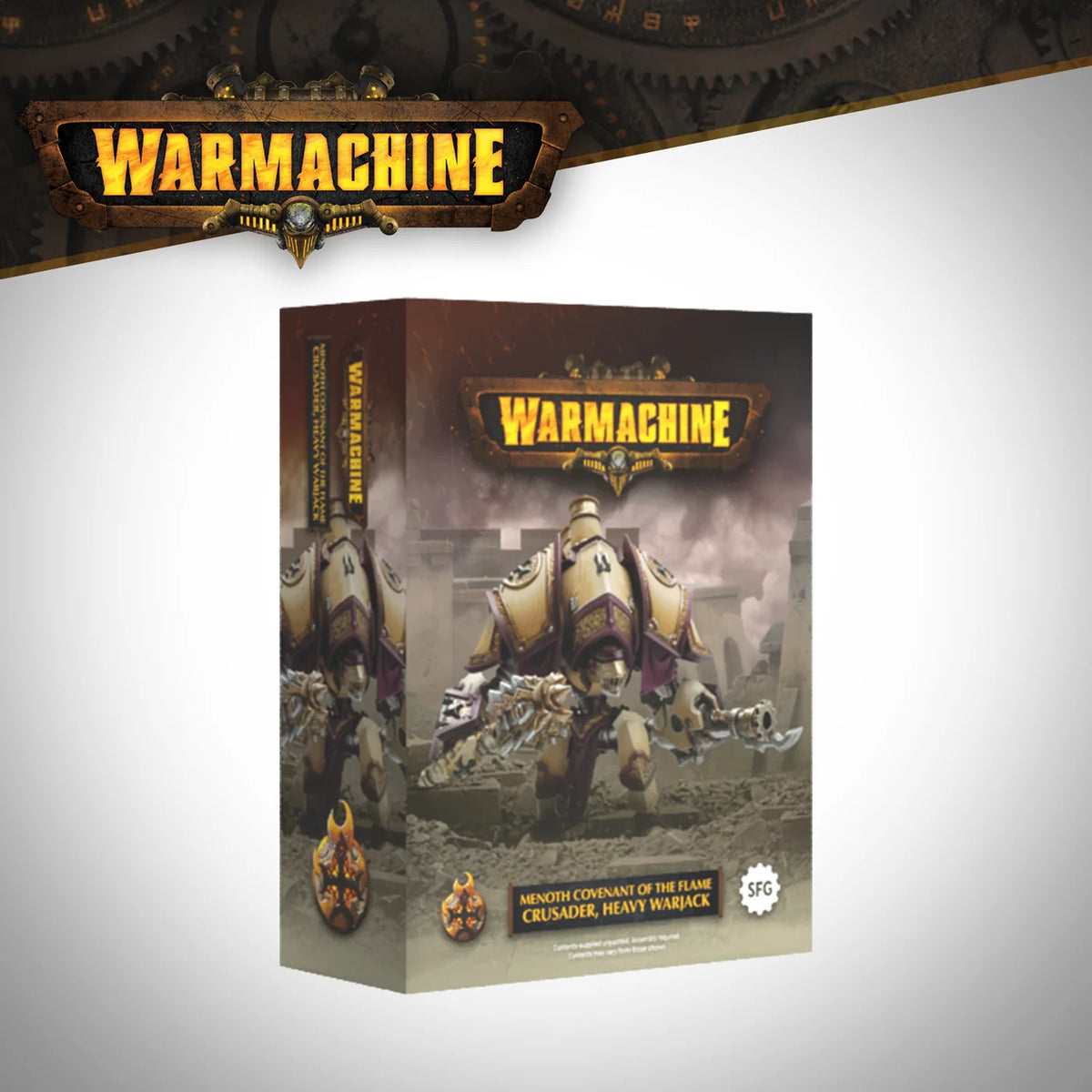 Warmachine: Protectorate of Menoth Covenant of the Flame: Crusader Heavy Warjack