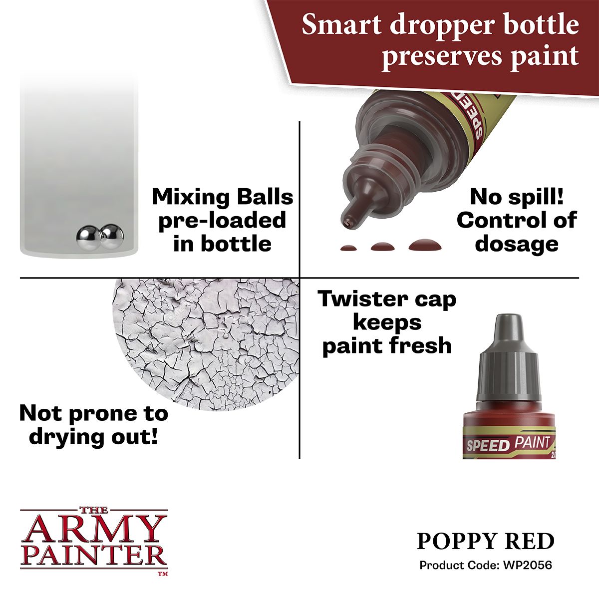 The Army Painter - Speedpaint 2.0, Poppy Red