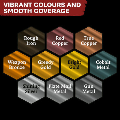 Warpaints Fanatic: Metallics Paint Set