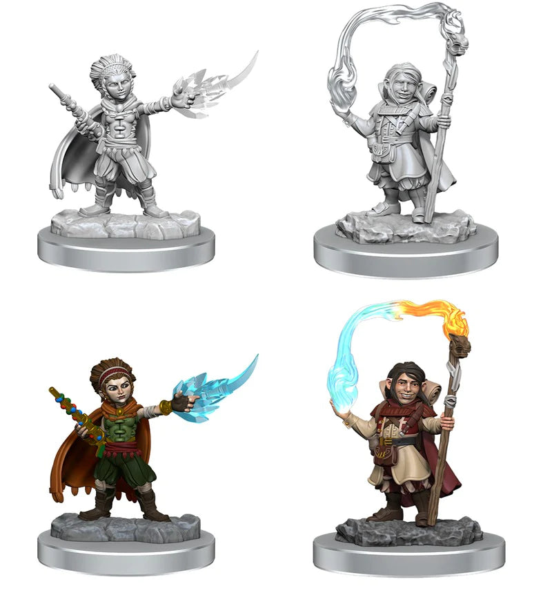 D&D Nolzur’s Marvelous Miniatures: W20 - Halfling Wizards