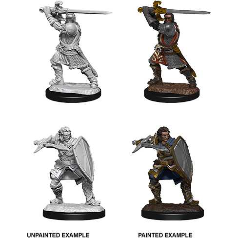 D&D Nolzur's Marvelous Miniatures: W14 - Human Male Paladin