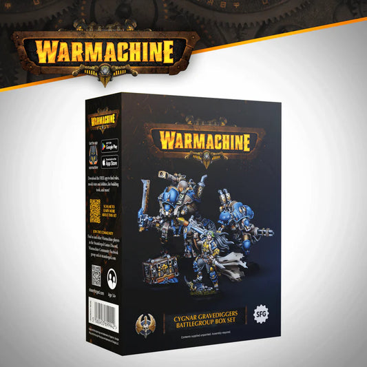 Warmachine: Cygnar - Gravediggers Battlegroup Box