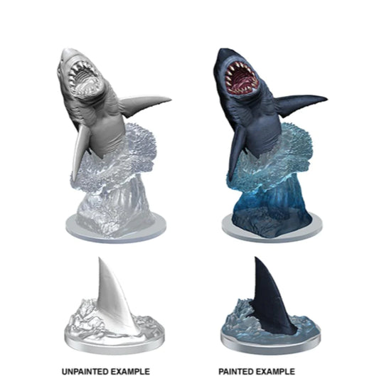 Deep Cuts Unpainted Miniatures: W09 - Shark