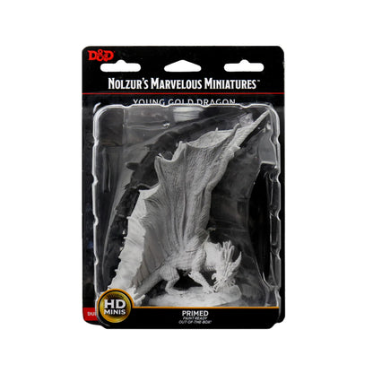 D&D Nolzur's Marvelous Miniatures: W11 - Young Gold Dragon