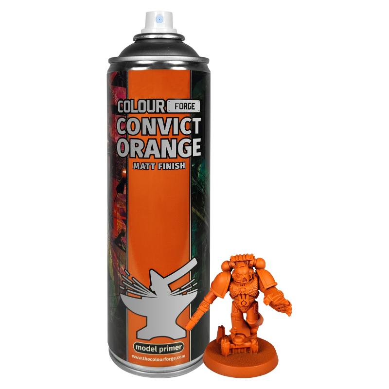 Colour Forge Spray: Convict Orange (500ml)