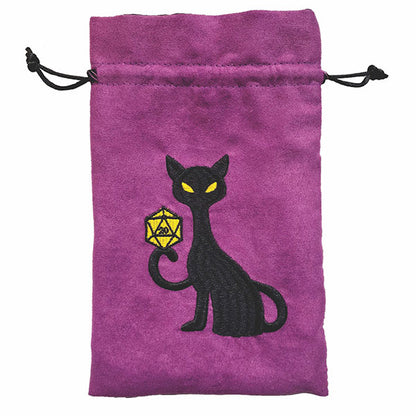 Midnight Kitty Dice Bag