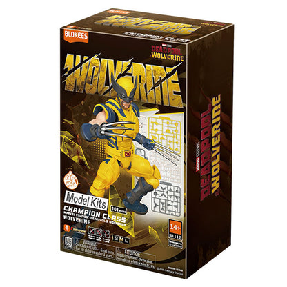 Marvel Blokees: 5.3-inch Champion Class Model Kit Infinity SAGA Wolverine