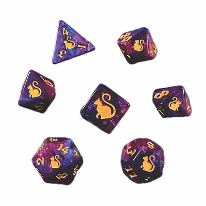 Kitty Clacks: 7-Die Set Fortuna
