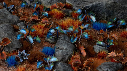 Alien Flytrap Laser Plants