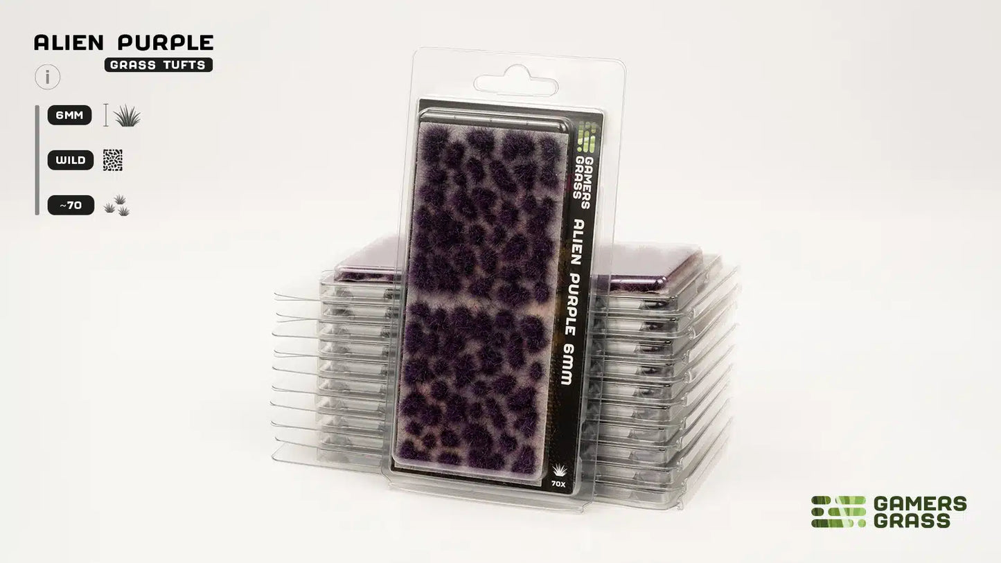 Alien Purple 6mm Wild Grass Tufts