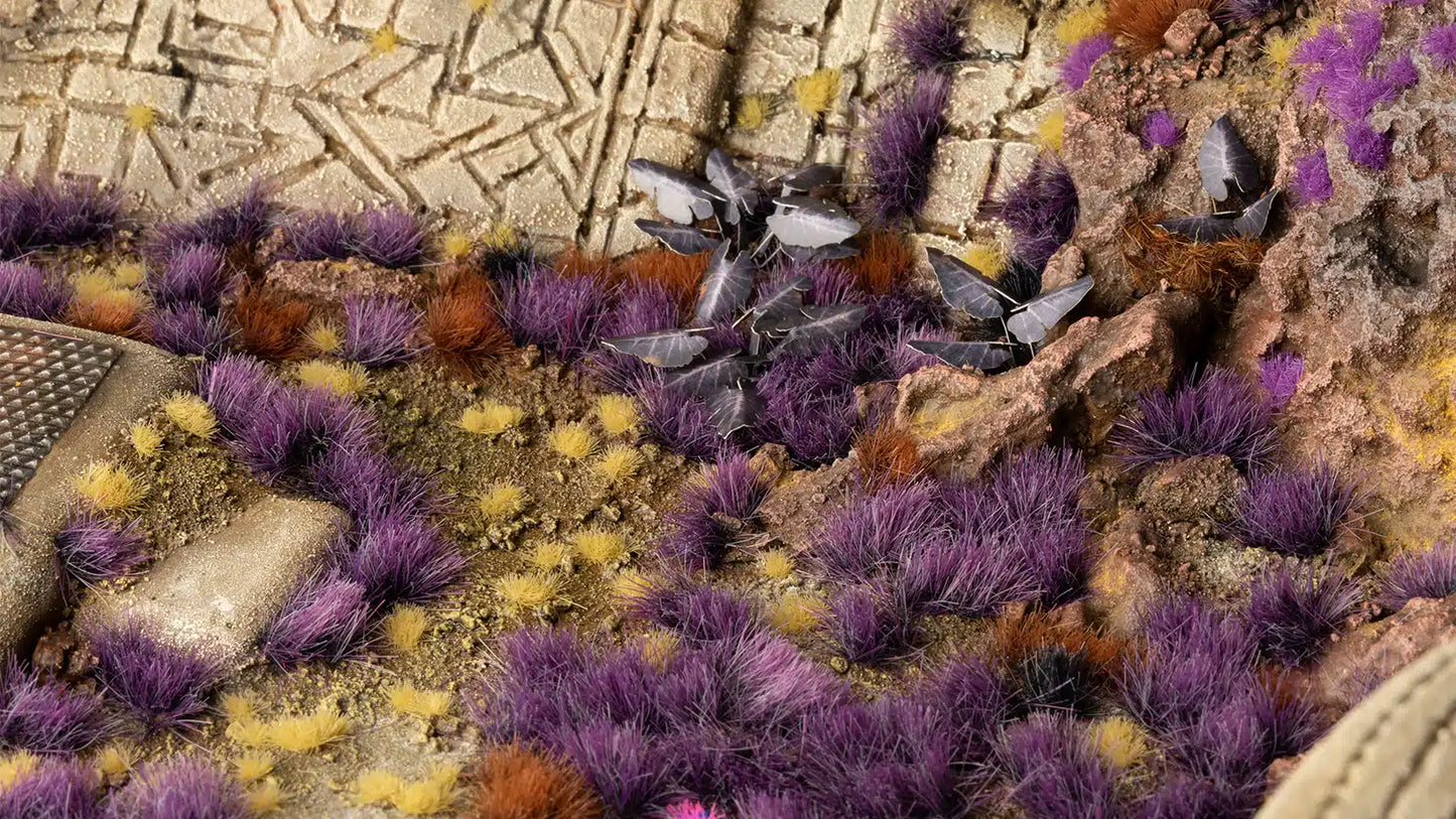 Alien Purple 6mm Wild Grass Tufts