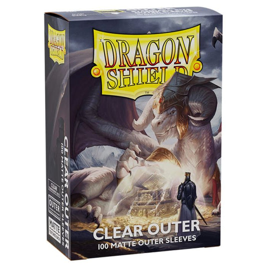 Dragon Shield - Clear Outer, 100 Sleeves