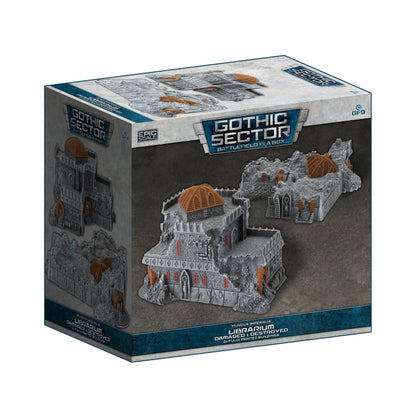 Battlefield in a Box - Mundus Imperialis: Librarium (Damaged & Destroyed x2)