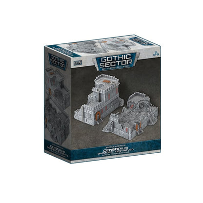 Battlefield in a Box - Mundus Imperialis: Censorium (Damaged & Destroyed x2)