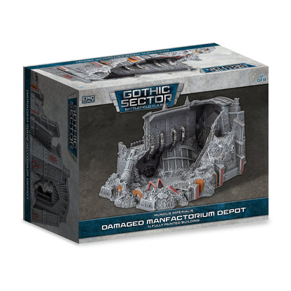 Battlefield in a Box - Mundus Imperialis: Manufactorium Depot (Damaged x1)