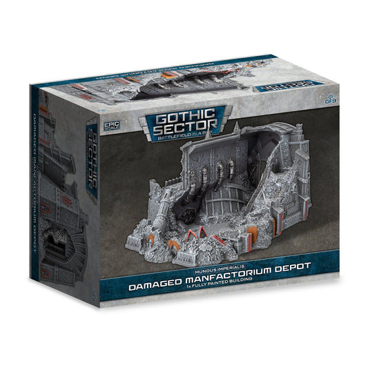 Battlefield in a Box - Mundus Imperialis: Manufactorium Depot (Damaged x1)