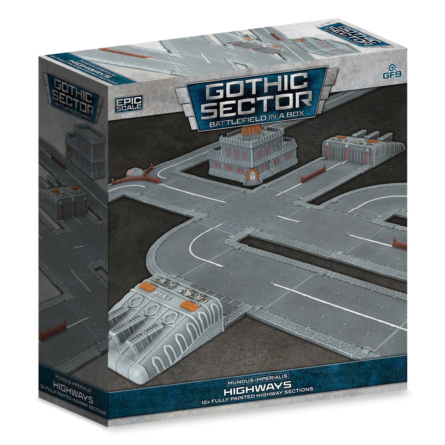 Battlefield in a Box - Mundus Imperialis: Highways (x12)