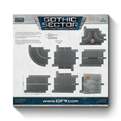 Battlefield in a Box - Mundus Imperialis: Highways (x12)