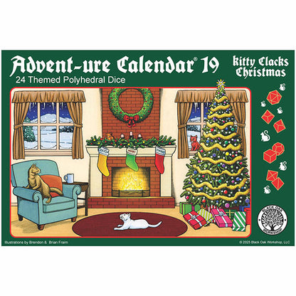 Dice Calendar: Advent-ure Calendar 19 Kitty Clacks Christmas