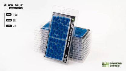 Alien Blue 6mm Wild Grass Tufts