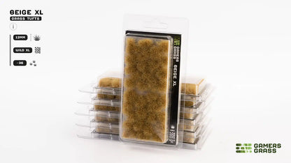 Beige XL 12mm Wild Grass Tufts