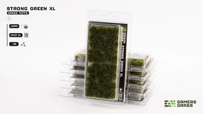 Strong Green XL 12mm Wild Grass Tufts