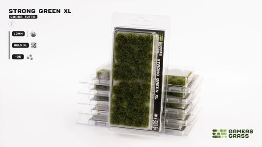 Strong Green XL 12mm Wild Grass Tufts