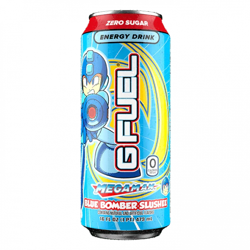 Drinks - G FUEL Megaman Blue Bomber Slushee