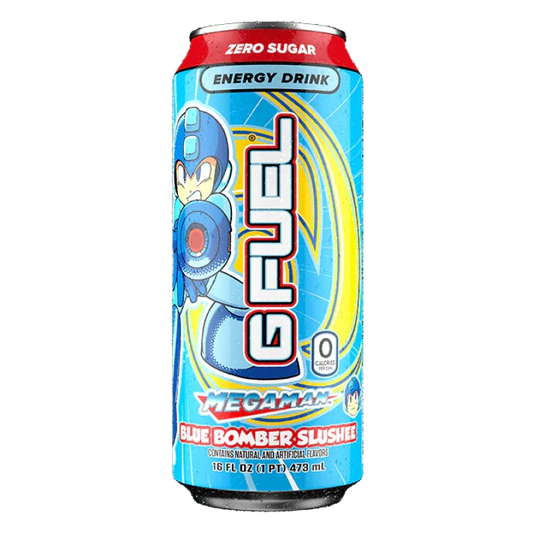 Drinks - G FUEL Megaman Blue Bomber Slushee