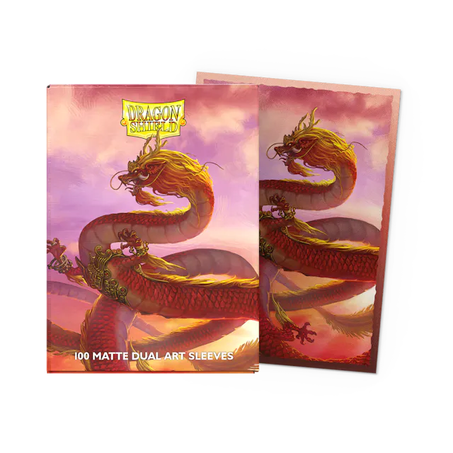 Dragon Shield - Chinese New Year: Wood Dragon 2024 Matte Dual Sleeves (100)